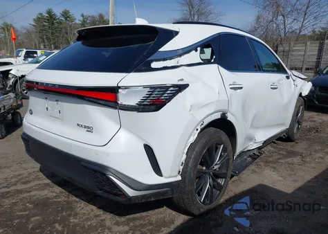 2023 Lexus Rx 350 F Sport Handling z USA, uszkodzony, nr VIN 2T2BAMCAXPC017921